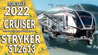 THE MOST STRIKING TOY HAULER 2022 Cruiser Stryker ST2613 Virtual Tour  Beckleys RVs [upl. by Nnil]