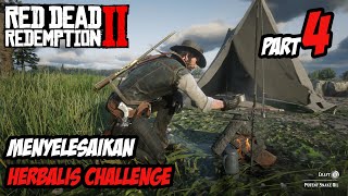 RDR 2  RDR TIPS  MENYELESAIKAN HERBALIS CHALLENGE PART 4 [upl. by Anida]