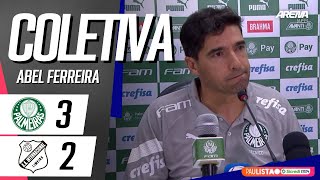 COLETIVA ABEL FERREIRA  AO VIVO  Palmeiras x Inter de Limeira  Paulistão 2024 [upl. by Elaweda]