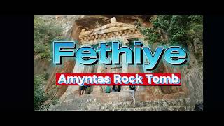 Exploring Amyntas rock tombs in Fethiye [upl. by Varhol]