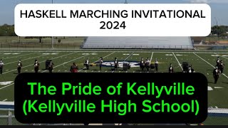 The Pride of Kellyville Kellyville High School Haskell Marching Invitational 2024 [upl. by Gisella979]