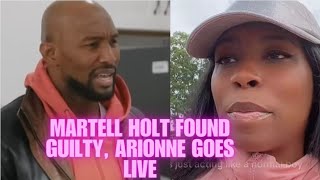 MARTELL HOLT FOUND GUILTY ARIONNE CURRY CALLS MELODY OUT OF HER NAME WHATS HAPPENING [upl. by Richardo137]