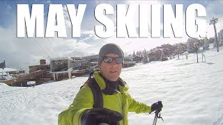 MAY SKIING  COURCHEVEL VLOG S2 E28 [upl. by Inasah]