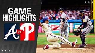 Braves vs Phillies Game Highlights 33024  MLB Highlights [upl. by Adehsor]