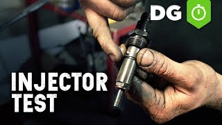 Diesel Fuel Injector Test Mechanical [upl. by Conley]