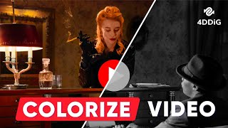 How to Colorize Black and White Videos Using AI  Auto AI Colorized [upl. by Zena]