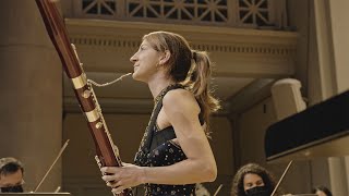 Valeria Curti plays G Rossini  quotConcerto da esperimentoquot for bassoon and orchestra [upl. by Lauter822]