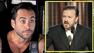 Jordi Wild reacciona al discurso de Ricky Gervais que acusaba a Hollywood de ped0filos e hipócritas [upl. by Cerellia]