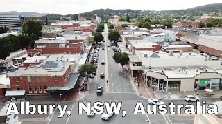 Drone Albury Australia  New South Wales [upl. by Dnartreb]