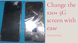 How to change the s20 5G screen with easedémontage samsumg galaxy s20 5G [upl. by Queridas]