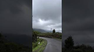 Cloudy Hill Station Road hillstation hillstationvibes shortsvideo shortsfeed cloud travelvlog [upl. by Araiet]