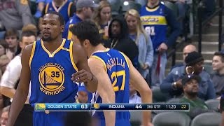 Quarter 3 One Box Video Pacers Vs Warriors 11212016 120000 AM [upl. by Brnaba277]