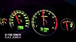 Volvo XC90 25T AWD 0100 kmh acceleration [upl. by Lahcym]