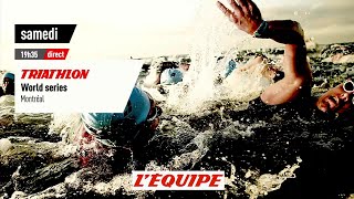 ÉTAPE DE MONTRÉAL bandeannonce  TRIATHLON  WORLD TRIATHLON SERIES [upl. by Darrej]