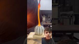 Glass pumpkin pumpkinsglassartyoutubeshortsshortstrendingtrendingshortsviralvideoreels1k [upl. by Bruning]