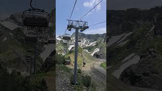 Канатная дорога в Эсто Садке Краснодарский край Cable car in Esto Sadka Krasnodar Territory [upl. by Akimaj]