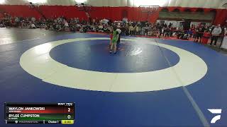 6063 Lbs Round 1  Rylee Cumpston Illinois Vs Waylon Jankowski Wisconsin Ac1f [upl. by Pastelki]