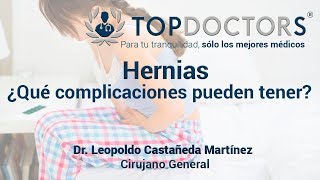 ¿Cuáles son las complicaciones de una hernia [upl. by Lozar]