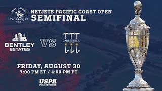 2024 Netjets Pacific Coast Open Semifinal  Bentley Estates vs Carbenella Polo [upl. by Aikkin]