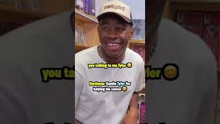 Nardwuar Thanks Tyler The Creator For Helping His Career [upl. by Ykcub829]