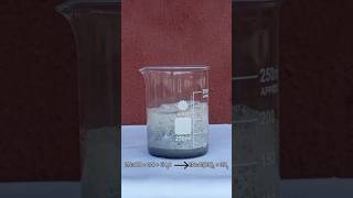 Sodium hydroxide and aluminum science exothermicreaction experiment scienceexperiment [upl. by Lasiaf]