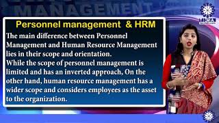 Personnel Management amp HRM  Ms Neha Gupta  Asst Prof   BBA TIAS on Tecnia TV [upl. by Avilo]