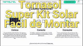 Tornasol Kit solar [upl. by Ecienal]