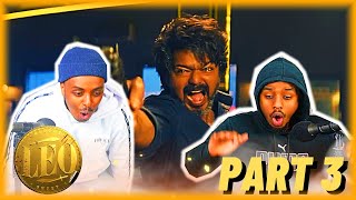 LEO COFFEE SHOP FIGHT SCENE REACTION  LEO  Part 3  Thalapathy Vijay [upl. by Ogires]