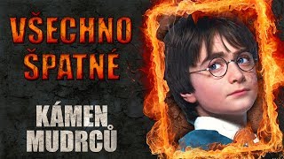 Všechno špatné ve filmu Harry Potter a Kámen Mudrců [upl. by Devi]