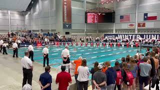 17 yold Emma Weber goes 20904 200 Breast  A Final  2021 West Speedo Winter Junior Nationals [upl. by Faden]