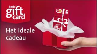 Cadeaukaart bpaid gift card [upl. by Nibbs930]