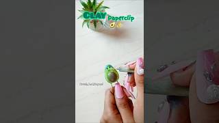 Diy Avocado PaperClip 📎 diy art shortvideo viralvideo fyp shorts aesthetic booklover artist [upl. by Amri]