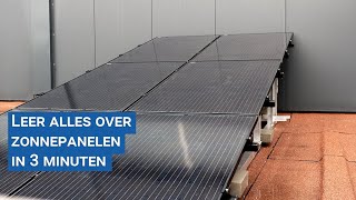 Leer alles over zonnepanelen in 3 minuten [upl. by Moclam309]