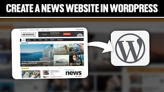 How To Create A News Or Blog Website With Wordpress [upl. by Saticilef868]