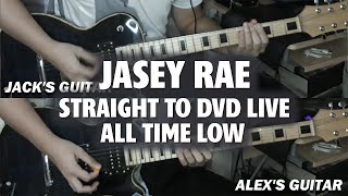 JASEY RAE  All Time Low Straight to DVD LIVE Guitar Cover [upl. by Neelhsa]