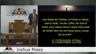 Elijah Why did God stop the rain 1 Kings 17115  Joshua Posey [upl. by Merill638]