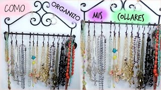 DIY  Organizador de Collares [upl. by Son]