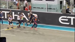 Max Verstappen winning moment at F1 Abu Dhabi Grand Prix  Proud Red Bull Racing Team [upl. by Puklich]