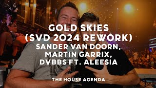 Sander van Doorn Martin Garrix DVBBS ft Aleesia  Gold Skies Sander van Doorn 2024 Rework [upl. by Airetahs951]