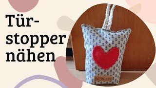 Türstopper schnell und einfach nähen  Tutorial Diy [upl. by Ahseuqram]