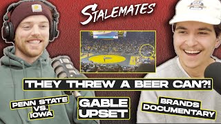 Iowa vs Penn State Reaction Brands Documentary Gable Steveson Upset and more [upl. by Eemla]