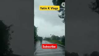 Driving on National Highway Khopoli khopoli rain driving cardriving cardrive vlog reels tour [upl. by Lear]