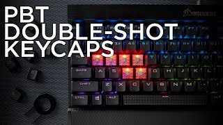 CORSAIR PBT Doubleshot Keycaps  LEGENDS NEVER FADE [upl. by Kassab24]