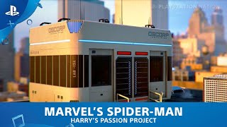 Marvels SpiderMan PS4  Main Mission 12  Harrys Passion Project [upl. by Proctor]