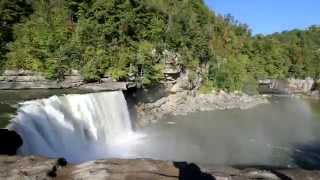 Cumberland Falls Kentucky  An Aerial Perspective [upl. by Aikram]