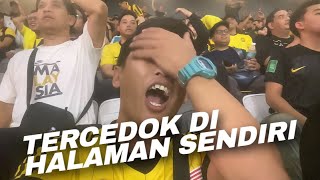 MALAYSIA 02 OMAN  HARIMAU MALAYA LAYU DI HALAMAN SENDIRI  VLOG TURUN STADIUM [upl. by Carbone]