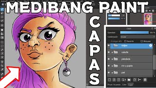 Como funcionan las capas en medibang paint RESUBIDO [upl. by Dafna]