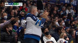 Vancouver Canucks vs Winnipeg Jets 19Nov2021 [upl. by Prakash529]