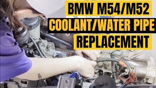 BMW Coolant amp Water Pipe Replacement  M52 M54 Z3 E36 E46  More [upl. by Judah]