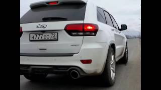 Jeep Grand Cherokee SRT8 2014 start Динамика разгона [upl. by Nigrom]